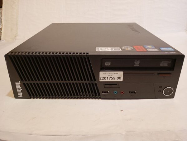 ПК Б-клас Lenovo ThinkCentre M72e SFF / Intel Core i5-3470S (4 ядра по 2.9 - 3.6 GHz) / 8 GB DDR3 / 500 GB HDD / Intel HD Graphics 2500 / DVD-RW + бездротові навушники - Зображення 2