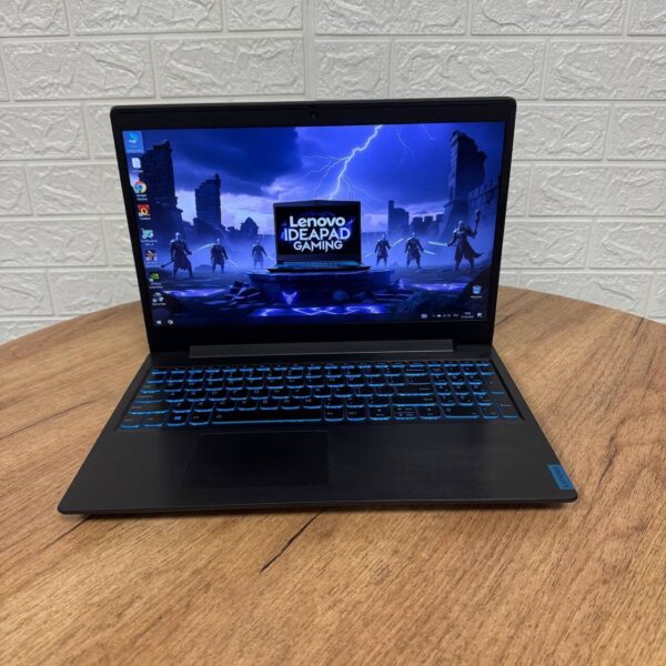 Ігровий ноутбук Б-клас Lenovo IdeaPad L340-15IRH Gaming / 15.6" (1920x1080) IPS / Intel Core i5-9300HF (4 (8) ядра по 2.4 - 4.1 GHz) / 16 GB DDR4 / 256 GB SSD NVMe / nVidia GeForce GTX 1650, 4 GB GDDR5, 128-bit / WebCam - Зображення 2