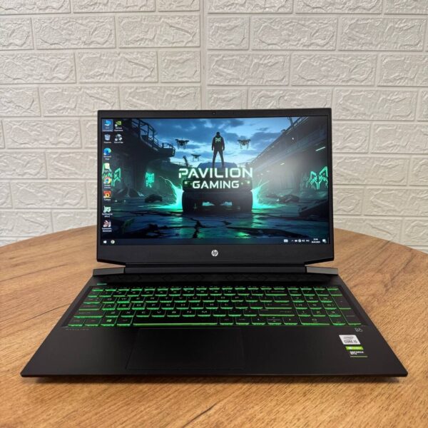 Ігровий ноутбук HP Pavilion Gaming 16t-a000 / 16.1" (1920x1080) IPS / Intel Core i5-10300H (4 (8) ядер по 2.5 - 4.5 GHz) / 16 GB DDR4 / 512 GB SSD / nVidia GeForce GTX 1660 Ti Max-Q, 6 GB GDDR6, 192-bit / WebCam - Зображення 2