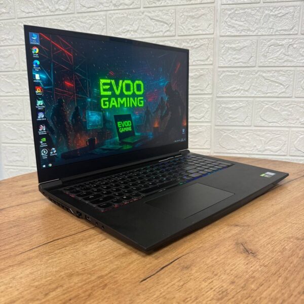 Ігровий ноутбук Evoo Gaming EG-LP6-BK / 17.3" (1920x1080) IPS / Intel Core i7-9750H (6 (12) ядер по 2.6 - 4.5 GHz) / 16 GB DDR4 / 1000 GB SSD NVMe / nVidia GeForce RTX 2060, 6 GB GDDR6, 192-bit / WebCam - Зображення 4