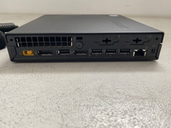 Неттоп Lenovo ThinkCentre M910q Tiny USFF / Intel Core i5-7500T (4 ядра по 2.7 - 3.3 GHz) / 8 GB DDR4 / 480 GB SSD / Intel HD Graphics 630 + Блок живлення - Зображення 3