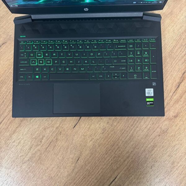 Ігровий ноутбук Б-клас HP Pavilion Gaming 16-a0032dx / 16.1" (1920x1080) IPS / Intel Core i5-10300H (4 (8) ядер по 2.5 - 4.5 GHz) / 16 GB DDR4 / 512 GB SSD NVMe / nVidia GeForce GTX 1660 Ti Max-Q, 6 GB GDDR6, 192-bit / WebCam - Зображення 7