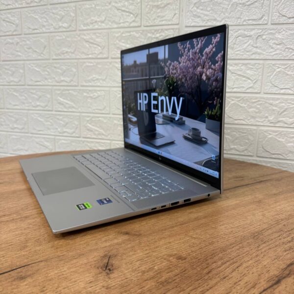 Ігровий ультрабук HP Envy 16-h1023dx / 16" (2560x1600) IPS Touch / Intel Core i9-13900H (14 (20) ядер по 2.6 - 5.4 GHz) / 16 GB DDR5 / 1000 GB SSD NVMe / nVidia GeForce RTX 4060, 8 GB GDDR6, 128-bit / WebCam - Зображення 5
