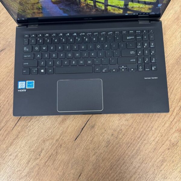 Ультрабук Б-клас Asus ZenBook Q526FA / 15.6" (1920x1080) IPS Touch / Intel Core i7-8565U (4 (8) ядра по 1.8 - 4.6 GHz) / 16 GB DDR4 / 128 GB SSD + 1000 HDD / Intel UHD Graphics / WebCam - Зображення 7