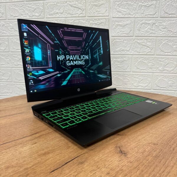 Ігровий ноутбук Б-клас HP Pavilion Gaming 15-dk1035nr / 15.6" (1920x1080) IPS / Intel Core i5-10300H (4 (8) ядра по 2.5 - 4.5 GHz) / 16 GB DDR4 / 512 GB SSD / nVidia GeForce GTX 1050, 3 GB GDDR5, 96-bit / WebCam - Зображення 4