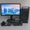 Комплект: Lenovo ThinkCentre M800 Tower / Intel Core i5-6500 (4 ядра по 3.2 - 3.6 GHz) / 16 GB DDR4 / 240 GB SSD + 512 GB SSD / nVidia GeForce GTX 1050 Ti, 4 GB GDDR5, 128-bit / DVD-ROM + Монитор LG 24MB37PM-B / 24" (1920x1080) IPS + Кабелі DVI та живленн