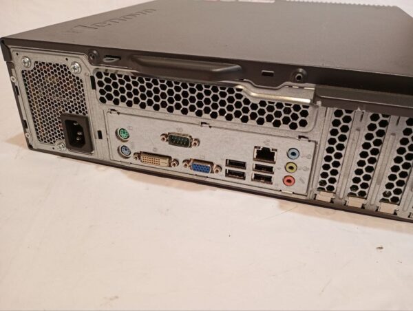 ПК Б-клас Lenovo ThinkCentre M72e SFF / Intel Core i5-3470S (4 ядра по 2.9 - 3.6 GHz) / 8 GB DDR3 / 500 GB HDD / Intel HD Graphics 2500 / DVD-RW + бездротові навушники - Зображення 4