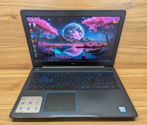 Ігровий ноутбук Dell G3 3579 / 15.6" (1920x1080) IPS / Intel Core i5-8300H (4 (8) ядра по 2.3 - 4.0 GHz) / 16 GB DDR4 / 512 GB SSD / nVidia GeForce GTX 1060, 6 GB GDDR5, 192-bit / WebCam / Windows 10 - Зображення 2