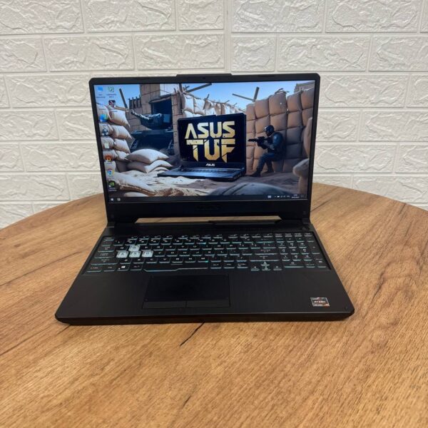 Ігровий ноутбук Asus TUF Gaming FA506IV / 15.6" (1920x1080) IPS / AMD Ryzen 7 4800H (8 (16) ядер по 2.9 - 4.2 GHz) / 16 GB DDR4 / 512 GB SSD NVMe / nVidia GeForce RTX 2060, 6 GB GDDR6, 192-bit / WebCam - Зображення 2