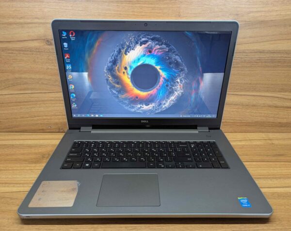Ноутбук Dell Inspiron 5758 / 17.3" (1600x900) TN / Intel Core i7-5500U (2 (4) ядра по 2.4 - 3.0 GHz) / 8 GB DDR3 / 480 GB SSD / Intel HD Graphics 5500 / WebCam / Windows 10 - Зображення 2