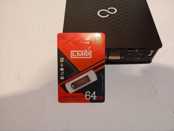 Неттоп Fujitsu Esprimo Q520 USFF / Intel Core i5-4440S (4 ядра по 2.8 - 3.3 GHz) / 8 GB DDR3 / 240 GB SSD / Intel HD Graphics 4600 - Зображення 6