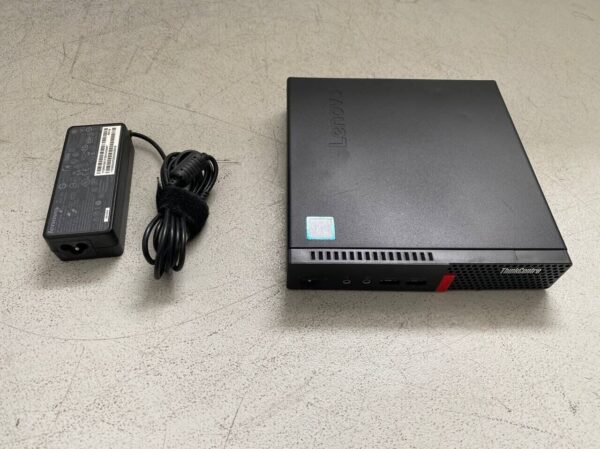 Неттоп Lenovo ThinkCentre M910q Tiny USFF / Intel Core i5-7500T (4 ядра по 2.7 - 3.3 GHz) / 8 GB DDR4 / 480 GB SSD / Intel HD Graphics 630 + Блок живлення - Зображення 4