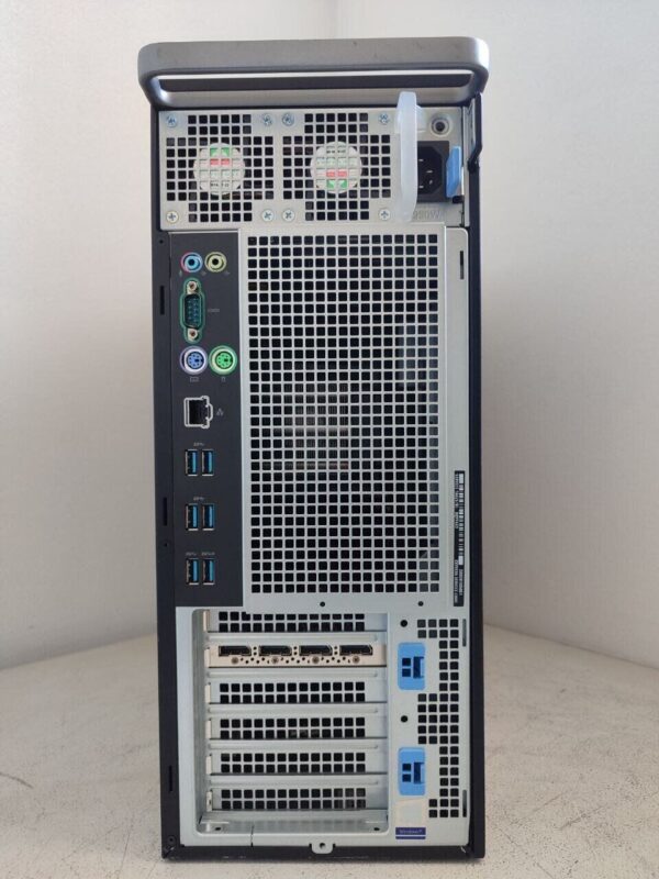 Робоча станція Dell Precision 5820 Tower / Intel Xeon W-2123 (4 (8) ядра по 3.6 - 3.9 GHz) / 64 GB DDR4 / 240 GB SSD / nVidia Quadro P2000, 5 GB GDDR5, 160-bit / DVD-ROM - Зображення 5