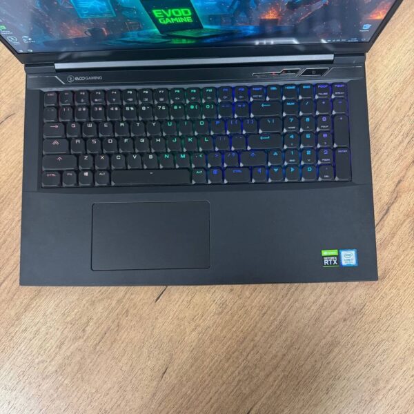 Ігровий ноутбук Evoo Gaming EG-LP6-BK / 17.3" (1920x1080) IPS / Intel Core i7-9750H (6 (12) ядер по 2.6 - 4.5 GHz) / 16 GB DDR4 / 1000 GB SSD NVMe / nVidia GeForce RTX 2060, 6 GB GDDR6, 192-bit / WebCam - Зображення 7