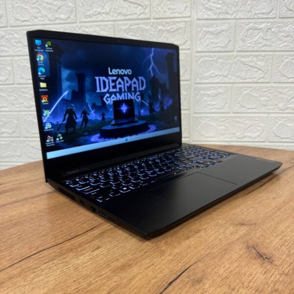 Ігровий ноутбук Б-клас Lenovo IdeaPad Gaming 3 15ACH6 / 15.6" (1920x1080) IPS / AMD Ryzen 5 5600H (6 (12) ядер по 3.3 - 4.2 GHz) / 8 GB DDR4 / 256 GB SSD NVMe / nVidia GeForce RTX 3050 Ti, 4 GB GDDR6, 128-bit / WebCam - Зображення 4