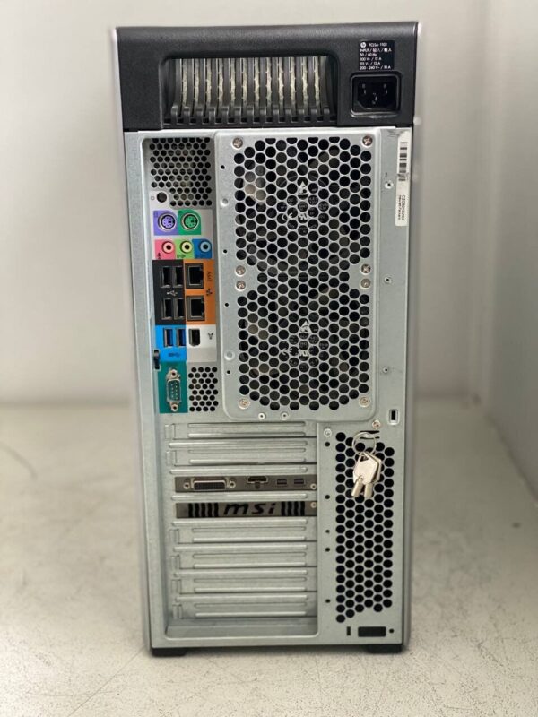 Робоча станція HP Z820 Workstation Tower / 2x Intel Xeon E5-2658 v2 (10 (20) ядер по 2.4 - 3.0 GHz) / 64 GB DDR3 / 240 GB SSD / AMD Radeon R9 280, 3 GB GDDR5, 384-bit / DVD-ROM - Зображення 5
