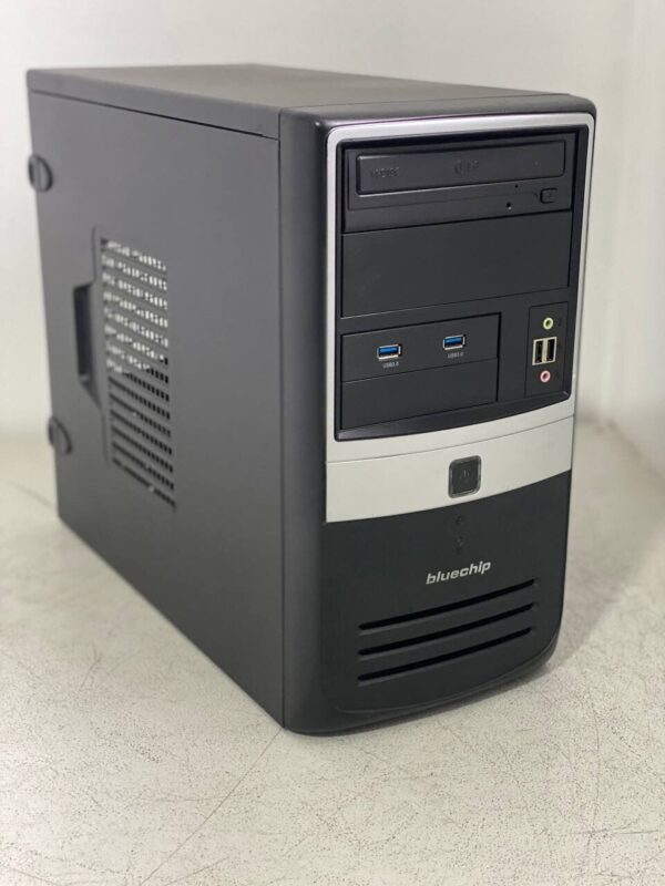 Комп'ютер BlueChip Tower / Intel Core i7-6700 (4 (8) ядра по 3.4 - 4.0 GHz) / 16 GB DDR4 / 240 GB SSD / AMD Radeon RX 470, 4 GB GDDR5, 256-bit / DVD-ROM - Зображення 3