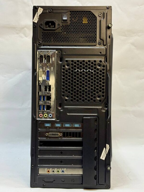 Комп'ютер GameMax MB980AF Black Tower / Intel Core i7-4790S (4 (8) ядра по 3.2 - 4.0 GHz) / 16 GB DDR3 / 240 GB SSD + 500 GB HDD / AMD Radeon RX 570, 4 GB GDDR5, 256-bit / 400W - Зображення 8