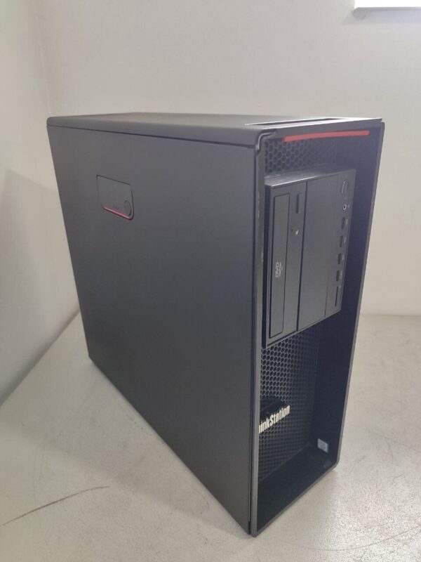 Робоча станція Б-клас Lenovo ThinkStation P520 Tower / Intel Xeon W-2125 (4 (8) ядра по 4.0 - 4.5 GHz) / 32 GB DDR4 / 256 GB SSD / nVidia Quadro M2000, 4 GB GDDR5, 128-bit / DVD-ROM - Зображення 2