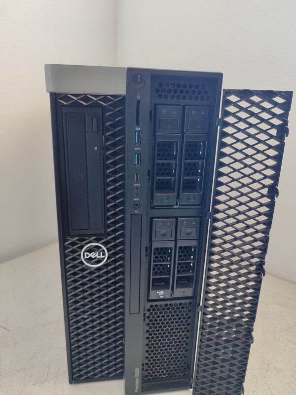 Робоча станція Dell Precision 5820 Tower / Intel Xeon W-2123 (4 (8) ядра по 3.6 - 3.9 GHz) / 32 GB DDR4 / 240 GB SSD / nVidia Quadro P2000, 5 GB GDDR5, 160-bit / DVD-ROM - Зображення 4