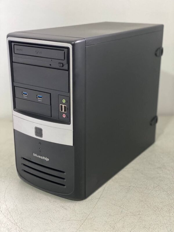 Комп'ютер BlueChip Tower / Intel Core i7-6700 (4 (8) ядра по 3.4 - 4.0 GHz) / 16 GB DDR4 / 240 GB SSD / AMD Radeon RX 470, 4 GB GDDR5, 256-bit / DVD-ROM - Зображення 2