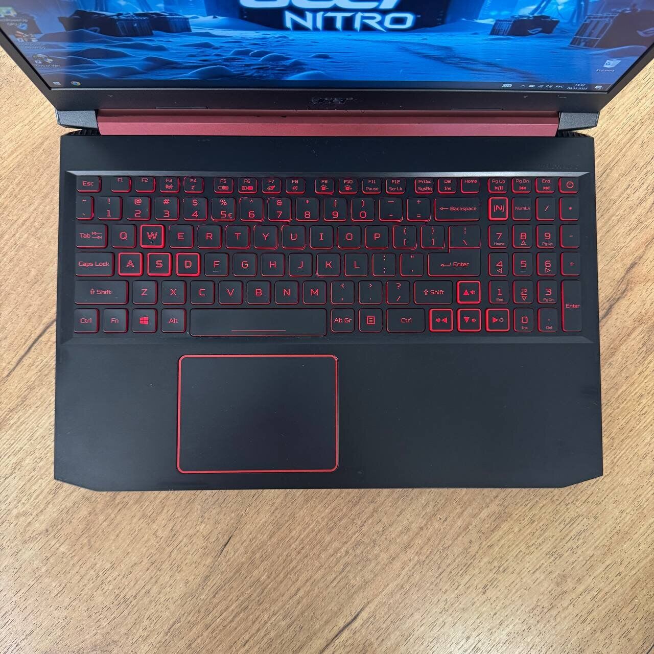 Ігровий ноутбук Acer Nitro 5 AN515-54 / 15.6" (1920x1080) IPS / Intel Core i5-9300H (4 (8) ядра по 2.4 - 4.1 GHz) / 8 GB DDR4 / 512 GB SSD M.2 / nVidia GeForce GTX 1650, 4 GB GDDR5, 128-bit / WebCam - Зображення 7