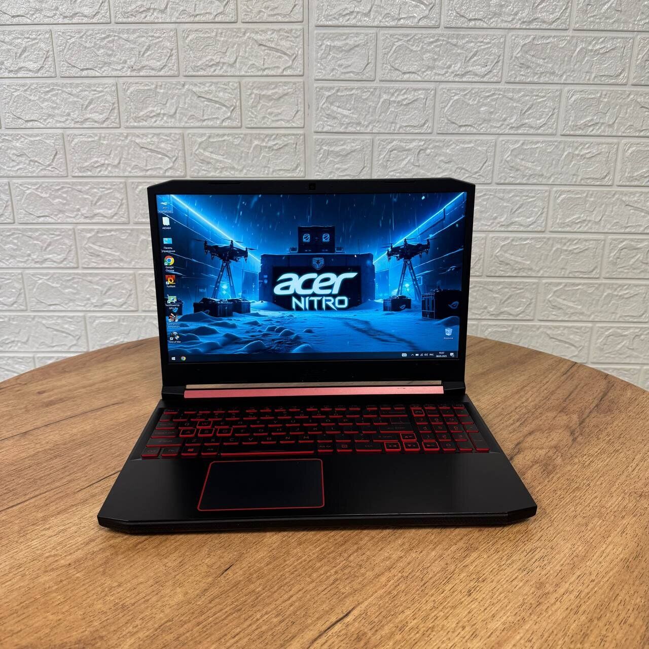 Ігровий ноутбук Acer Nitro 5 AN515-54 / 15.6" (1920x1080) IPS / Intel Core i5-9300H (4 (8) ядра по 2.4 - 4.1 GHz) / 8 GB DDR4 / 512 GB SSD M.2 / nVidia GeForce GTX 1650, 4 GB GDDR5, 128-bit / WebCam - Зображення 2