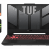 Ігровий ноутбук Asus FA507 / 15.6" (1920x1080) IPS / AMD Ryzen 9 7940HS (8 (16) ядер по 4.0 - 5.2 GHz) / 16 GB DDR5 / 500 GB SSD / nVidia GeForce RTX 4050, 6 GB GDDR6, 96-bit / WebCam / Windows 11