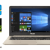 Ігровий ноутбук Asus N580V / 15.6" (1920x1080) IPS Touch / Intel Core i7-7700HQ (4 (8) ядра по 2.8 - 3.8 GHz) / 16 GB DDR4 / 512 GB SSD / nVidia GeForce GTX 1050, 4 GB GDDR5, 128-bit / WebCam / Windows 10