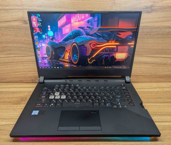Ігровий ноутбук Asus ROG Strix G533Z / 15.6" (1920x1080) IPS / Intel Core i7-9750H (6 (12) ядер по 2.6 - 4.5 GHz) / 16 GB DDR4 / 1000 GB SSD / nVidia GeForce RTX 2070, 8 GB GDDR6, 256-bit / WebCam / Windows 10 - Зображення 2