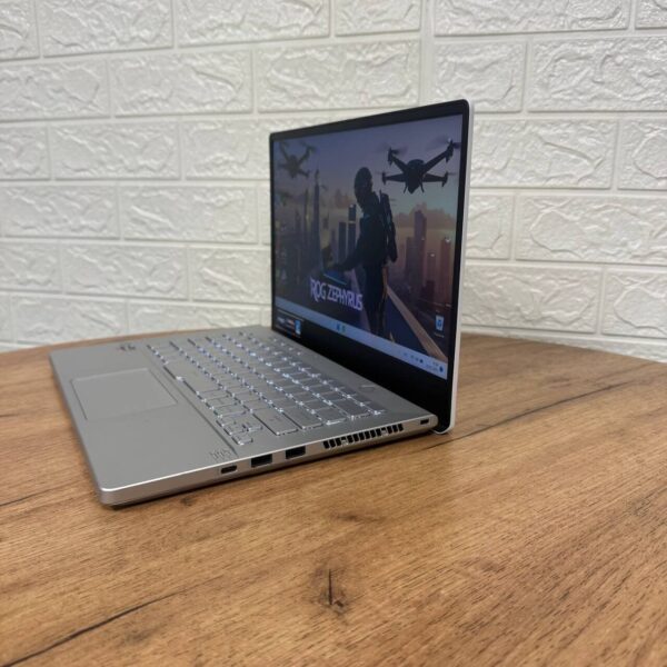Ігровий ноутбук Asus ROG Zephyrus G14 GA401QM / 14" (1920x1080) IPS / AMD Ryzen 9 5900HS (8 (16) ядер по 3.0 - 4.6 GHz) / 16 GB DDR4 / 512 GB SSD NVMe / nVidia GeForce RTX 3060, 6 GB GDDR6, 192-bit - Зображення 5