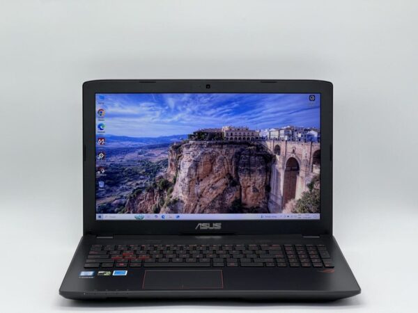 Ігровий ноутбук Asus ROG ZX50VW-MS71 / 15.6" (1920х1080) TN / Intel Core i7-6700HQ (4 (8) ядра по 2.6 - 3.5 GHz) / 16 GB DDR4 / 960 GB SSD / nVidia GeForce GTX 960M, 2 GB GDDR5, 128-bit / WebCam - Зображення 2