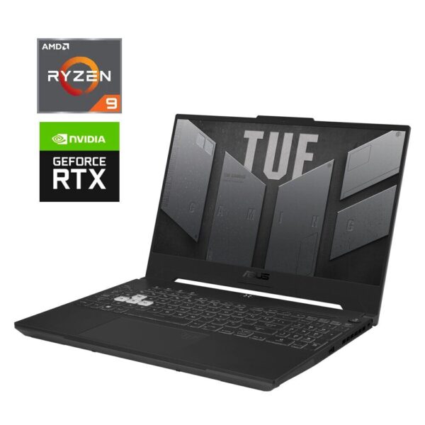 Ігровий ноутбук Asus TUF Gaming A15 FA507XU / 15.6" (1920x1080) IPS / AMD Ryzen 9 7940HS (8 (16) ядер по 4.0 - 5.2 GHz) / 16 GB DDR5 / 480 GB SSD / nVidia GeForce RTX 4050, 6 GB GDDR6, 96-bit / WebCam