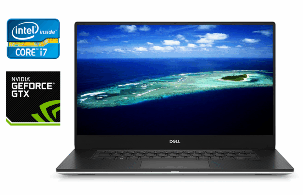 Ігровий ноутбук Dell XPS 15 7590 / 15.6" (3840x2160) IPS / Intel Core i7-9750H (6 (12) ядер по 2.6 - 4.5 GHz) / 32 GB DDR4 / 500 GB SSD / nVidia GeForce GTX 1650, 4 GB GDDR6, 128-bit / WebCam / Windows 10