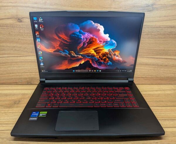 Ігровий ноутбук MSI GF63 12VF / 15.6" (1920x1080) IPS / Intel Core i7-12650H (10 (16) ядер по 3.5 - 4.7 GHz) / 32 GB DDR4 / 1000 GB SSD / nVidia GeForce RTX 4060, 8 GB GDDR6, 128-bit / WebCam / Windows 11 - Зображення 2
