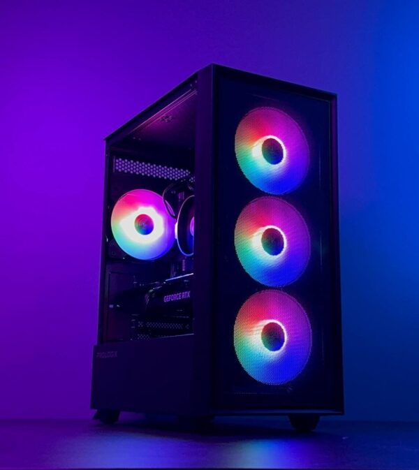 Ігровий ПК Tower / Intel Core i7-8700K (6 (12) ядер по 3.7 - 4.7 GHz) / 16 GB DDR4 / 500 GB SSD / nVidia GeForce RTX 3070, 8 GB GDDR6, 256-bit - Зображення 2