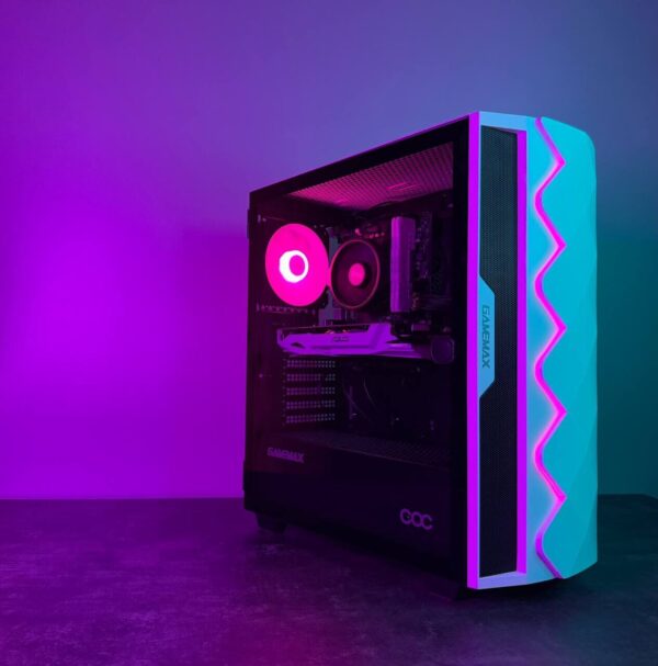 Ігровий ПК Tower / Intel Core i7-8700K (6 (12) ядер по 3.7 - 4.7 GHz) / 16 GB DDR4 / 500 GB SSD / nVidia GeForce RTX 3070, 8 GB GDDR6, 256-bit - Зображення 5