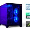 Ігровий ПК Tower / Intel Core i7-8700K (6 (12) ядер по 3.7 - 4.7 GHz) / 16 GB DDR4 / 500 GB SSD / nVidia GeForce RTX 3070, 8 GB GDDR6, 256-bit