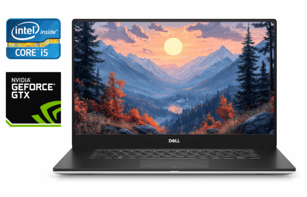 Ігровий ультрабук Б-клас Dell XPS 15 7590 / 15.6" (1920x1080) IPS / Intel Core i5-9300H (4 (8) ядра по 2.4 - 4.1 GHz) / 16 GB DDR4 / 512 GB SSD / nVidia GeForce GTX 1650, 4 GB GDDR6, 128-bit / HDMI / WebCam
