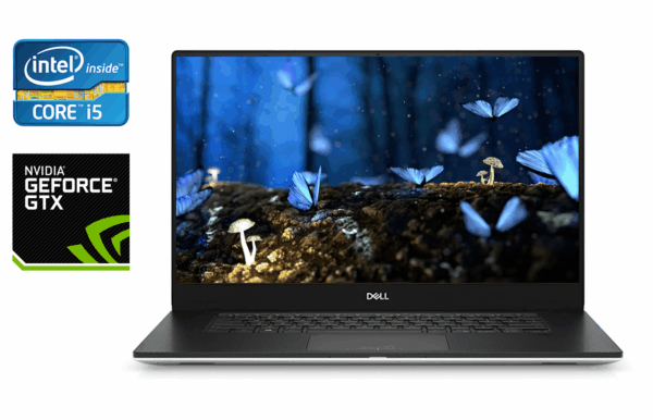 Ігровий ультрабук Dell XPS 15 7590 / 15.6" (1920x1080) IPS / Intel Core i5-9300H (4 (8) ядра по 2.4 - 4.1 GHz) / 16 GB DDR4 / 512 GB SSD / nVidia GeForce GTX 1650, 4 GB GDDR6, 128-bit / WebCam / HDMI