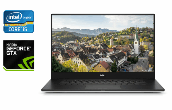 Ігровий ультрабук Dell XPS 15 9570 / 15.6" (1920x1080) IPS / Intel Core i5-8300H (4 (8) ядра по 2.3 - 4.0 GHz) / 16 GB DDR4 / 512 GB SSD / nVidia GeForce GTX 1050, 4 GB GDDR5, 128-bit / HDMI / USB Type-C