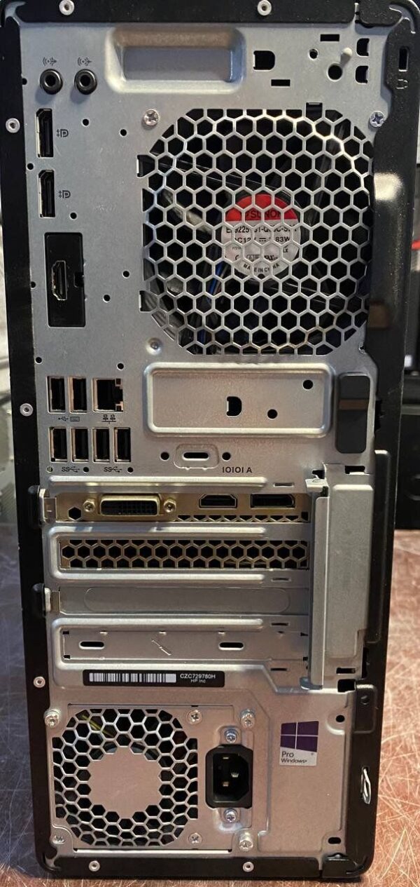 Комп'ютер HP EliteDesk 800 G3 Tower / Intel Core i7-7700 (4 (8) ядра по 3.6 - 4.2 GHz) / 16 GB DDR4 / 256 GB SSD / nVidia GeForce GTX 1050 Ti, 4 GB GDDR5, 128-bit - Зображення 4