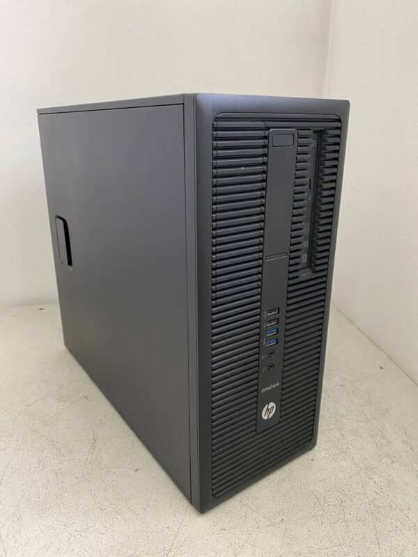 Комп'ютер HP EliteDesk 800 G2 Tower / Intel Core i3-6100 (2 (4) ядра по 3.7 GHz) / 8 GB DDR4 / 128 GB SSD / Intel HD Graphics 530 / DVD-ROM - Зображення 3