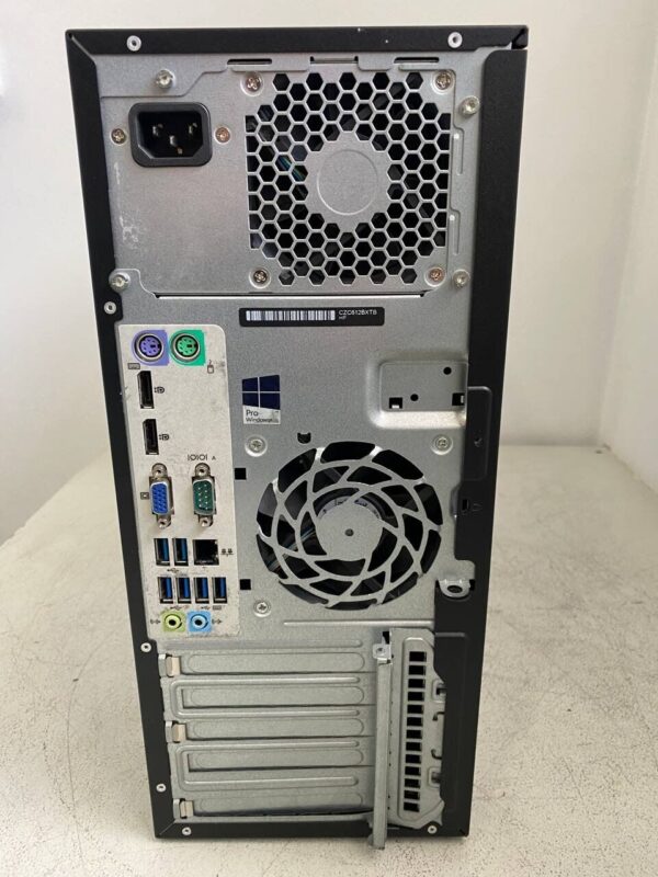 Комп'ютер HP EliteDesk 800 G2 Tower / Intel Core i3-6100 (2 (4) ядра по 3.7 GHz) / 8 GB DDR4 / 128 GB SSD / Intel HD Graphics 530 / DVD-ROM - Зображення 4