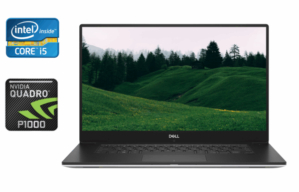 Мобільна робоча станція Dell Precision 5530 / 15.6" (1920x1080) IPS / Intel Core i5-8400H (4 (8) ядра по 2.5 - 4.2 GHz) / 16 GB DDR4 / 512 GB SSD / nVidia Quadro P1000, 4 GB GDDR5, 128-bit / HDMI