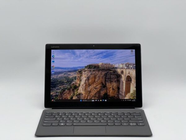Нетбук Lenovo MIIX 520-12IKB / 12.2" (1920x1080) IPS Touch / Intel Core i5-8250U (4 (8) ядра по 1.6 - 3.4 GHz) / 8 GB DDR4 / 240 GB SSD / Intel UHD Graphics 620 / WebCam - Зображення 2
