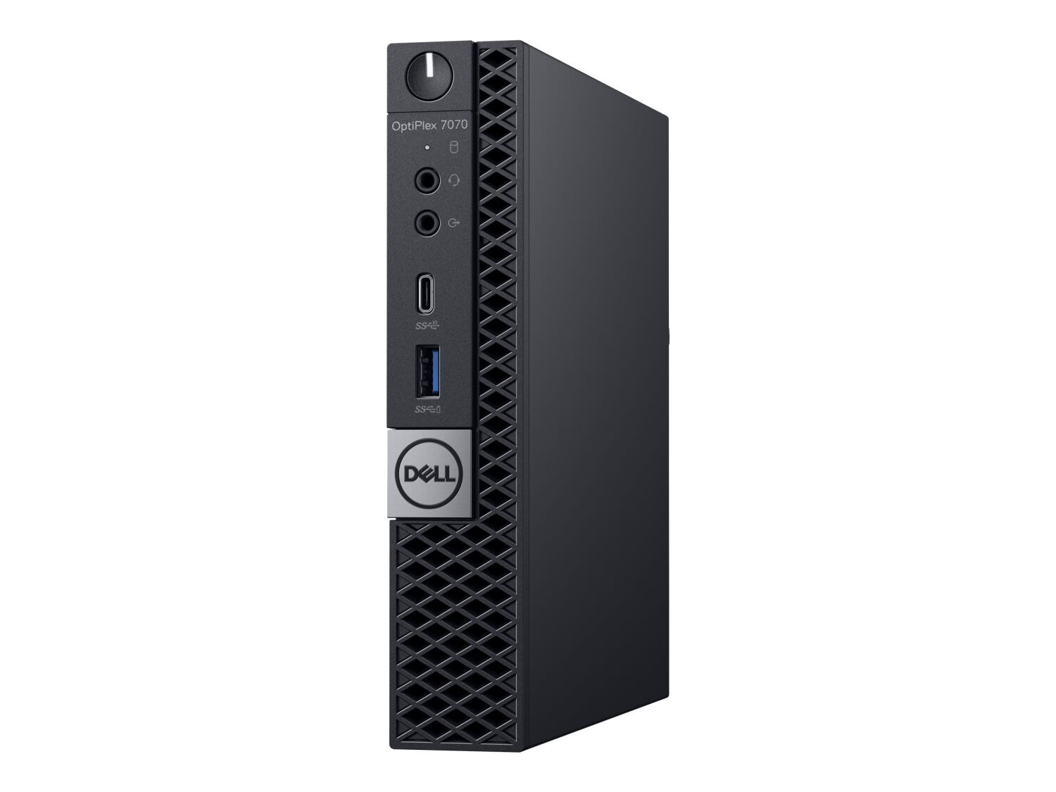 Неттоп Dell OptiPlex 7070 Micro USFF / Intel Core i7-9700T (8 ядер по 2.0 - 4.3 GHz) / 8 GB DDR4 / 250 GB SSD / Intel UHD Graphics 630 / DisplayPort + Блок живлення - Зображення 2