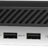 Неттоп HP ProDesk 600 G4 Desktop Mini USFF / Intel Core i7-8700T (6 (12) ядер по 2.4 - 4.0 GHz) / 8 GB DDR4 / 250 GB SSD / Intel UHD Graphics 630 / Wi-Fi + Блок живлення - Зображення 2