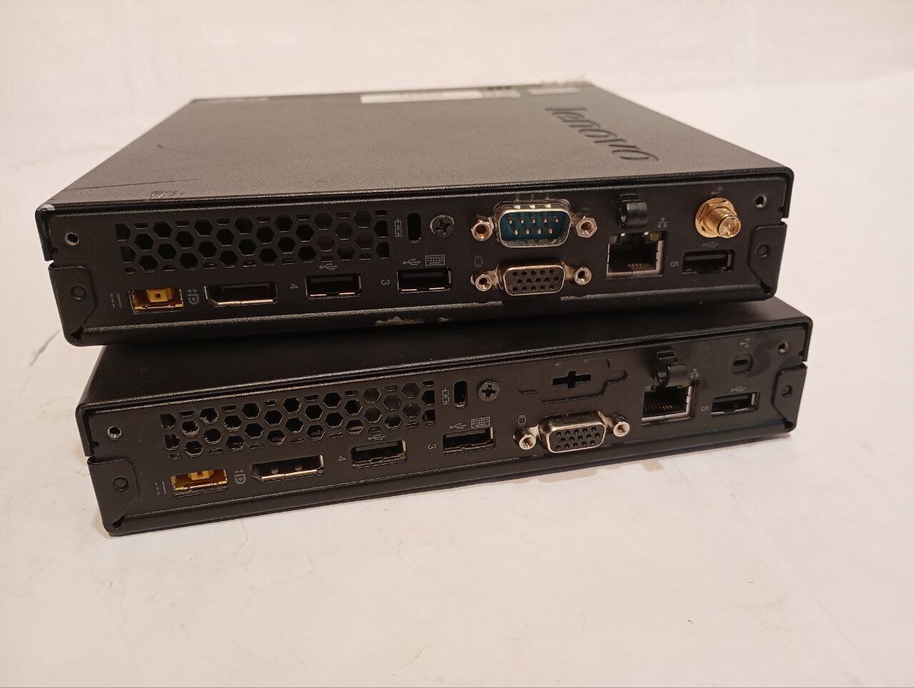 Неттоп Lenovo ThinkCentre M53 USFF / Intel Pentium J2900 (4 ядра по 2.41 - 2.66 GHz) / 4 GB DDR3 / 128 GB SSD / Intel HD Graphics - Зображення 5