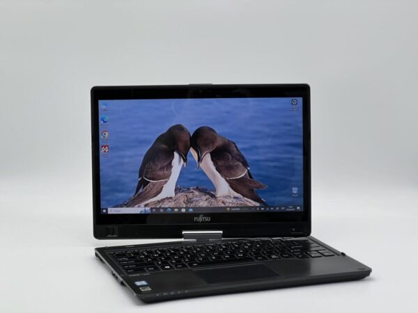 Ноутбук-трансформер Fujitsu Lifebook T937 / 13.3" (1366x768) TN Touch / Intel Core i5-7200U (2 (4) ядра по 2.5 - 3.1 GHz) / 8 GB DDR4 / 120 GB SSD / Intel HD Graphics 620 / WebCam - Зображення 2